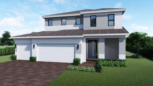 New construction Single-Family house 1460 Sw Lago Circle, Palm City, FL 34990 Ponte Vedra- photo 0