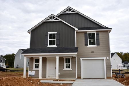 New construction Single-Family house 210 Yellowwood Ave, Spring Hope, NC 27882 Freelance- photo 0
