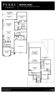New construction Single-Family house 1355 Malou Mill, San Antonio, TX 78224 Design 2829V- photo