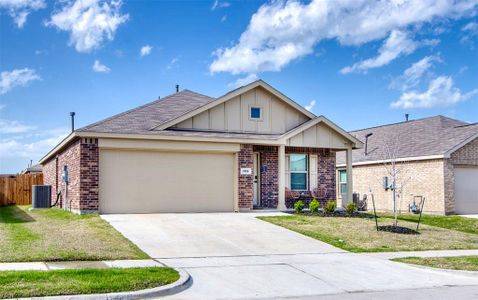 New construction Single-Family house 1109 Green Oaks Drive, Hutchins, TX 75141 Fullerton- photo 1 1