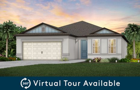 New construction Single-Family house 4230 Big Sky Drive, Spring Hill, FL 34604 Medina- photo 0