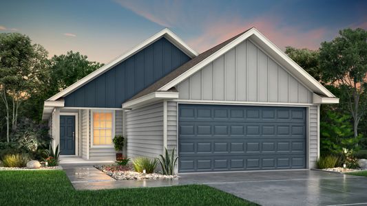 New construction Single-Family house The White Oak, 2459 Applewhite Meadows, San Antonio, TX 78224 - photo