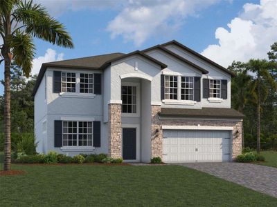 New construction Single-Family house 31823 Sapna Chime Drive, Wesley Chapel, FL 33545 Mira Lago- photo 0 0