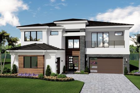 New construction Single-Family house Sumatra Grand, 8532 Crystal Downs Avenue, Boca Raton, FL 33434 - photo