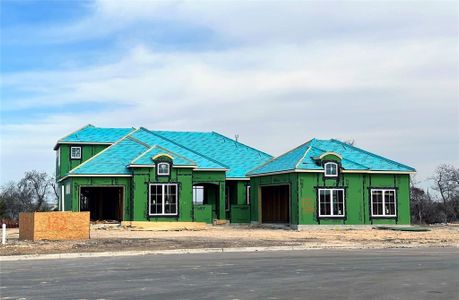 New construction Single-Family house 132 La Ventana Drive, Liberty Hill, TX 78642 Riviera- photo 1 1