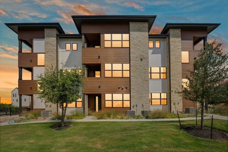 New construction Townhouse house 315 Holton Drive, Dripping Springs, TX 78737 - photo 0