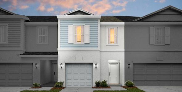 New construction Townhouse house 737 Ne Hawks Ridge Way Ne, Unit 1403, Port Saint Lucie, FL 34983 - photo 0