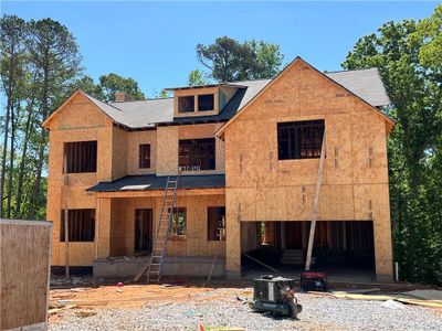 New construction Single-Family house 394 Laurel Cove Drive, Hoschton, GA 30548 Dawson- photo