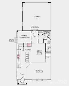 Structural options added include: Gourmet kitchen, alternate owner's bath, study in place of loft and tray ceiling at owner's suite.