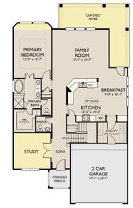 The Tyler Floor plan