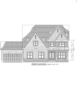 New construction Single-Family house 3660 Jordan Estates Way, New Hill, NC 27562 - photo 0