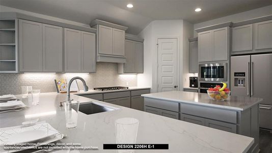 New construction Single-Family house 387 Cyrus Milton Drive, Buda, TX 78610 Design 2206H- photo