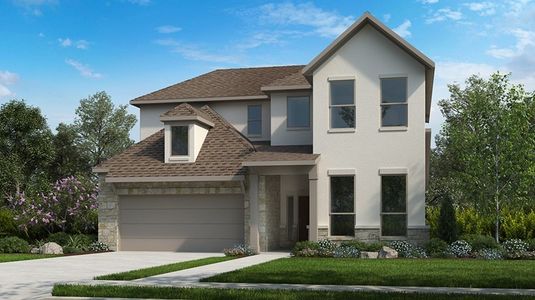 New construction Single-Family house 4909 Olimpico Way, Leander, TX 78641 - photo 3 3