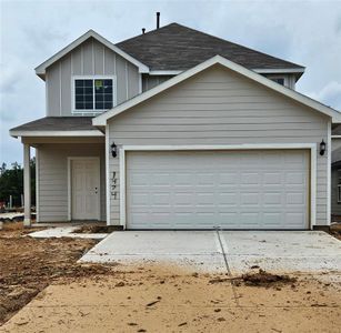 New construction Single-Family house 1474 Mount Bassie Trail, Conroe, TX 77301 - photo 1 1