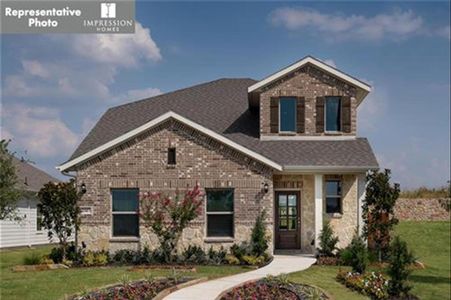 New construction Single-Family house 5205 Markham Ferry Drive, Fort Worth, TX 76179 Maple- photo 4 4
