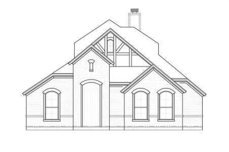 New construction Single-Family house 1880 Vista Way, Waxahachie, TX 76065 Marshall - Rear Entry- photo 0 0