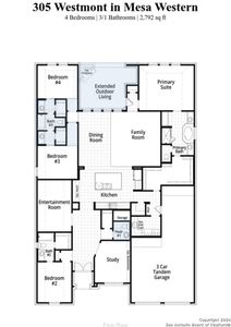 New construction Single-Family house 305 Westmont, Cibolo, TX 78108 213 Plan- photo 24 24