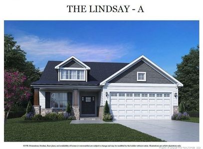 New construction Single-Family house 143 Oleander Lane, Sanford, NC 27332 The Lindsay B- photo 0