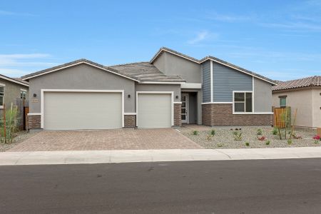 New construction Single-Family house 13640 W Steed Ridge Rd, Peoria, AZ 85383 Olive- photo 4 4