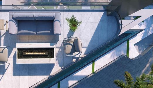 Elegant 400 SF East-facing Balconies