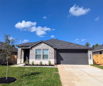 New construction Single-Family house 40915 Seasoned Oak Lane, Magnolia, TX 77354 - photo 0