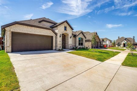 New construction Single-Family house 2733 Ben Thomas Street, Burleson, TX 76028 Lansing A8-1 - Front Entry- photo 2 2