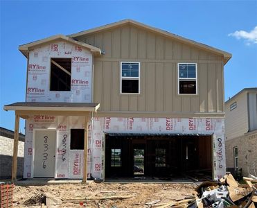 New construction Single-Family house 8336 Bristlecone Pine Way, Magnolia, TX 77354 The Trinity Brick- photo 28 28