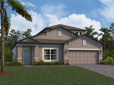 New construction Single-Family house 5950 Newberry Pines Avenue, Wesley Chapel, FL 33545 - photo 9 9