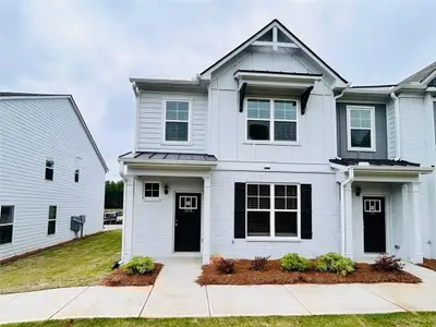 New construction Townhouse house 1804 Emory Lane, Conyers, GA 30013 Evergreen- photo 0 0