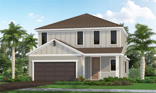 New construction Single-Family house 2612 Star Apple Way, Sarasota, FL 34240 Heritage- photo 0