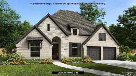 New construction Single-Family house 5719 Tug Point, New Braunfels, TX 78130 Design 2944W- photo 0 0