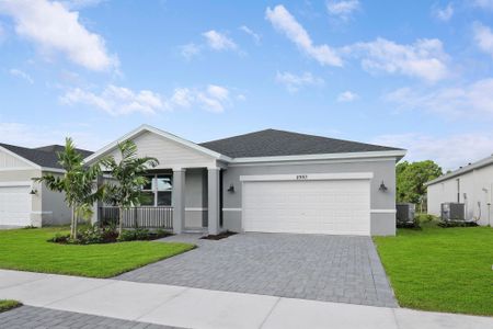 New construction Single-Family house 8993 Dahlia Circle, Port Saint Lucie, FL 34986 - photo 0