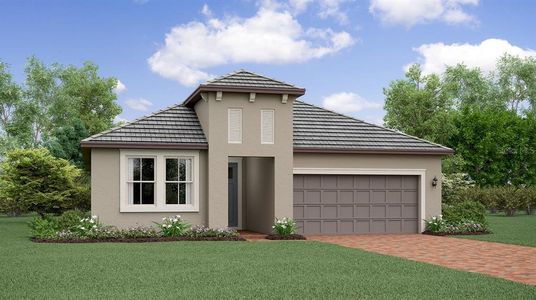 New construction Single-Family house 17088 Boxer Palm Court, Land O' Lakes, FL 34638 Sunburst II- photo 0 0