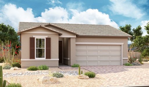 New construction Single-Family house Larimar, 17650 W. Bajada Road, Surprise, AZ 85387 - photo