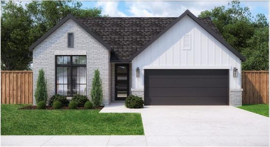 New construction Single-Family house 125 Paxton Avenue, Arlington, TX 76013 Canton Modern Farmhouse- photo 0