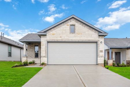 New construction Single-Family house 14756 S Ascot Bend, Conroe, TX 77306 Guadalupe- photo 0