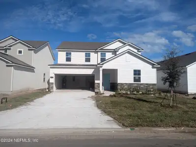 New construction Single-Family house 14711 Macadamia Lane, Jacksonville, FL 32218 Cumberland- photo 0