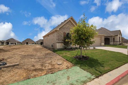 New construction Single-Family house 6121 Villaggio Trail, Fort Worth, TX 76123 Portico- photo 3 3