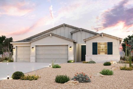 New construction Single-Family house Plan 12, 35320 West Mallorca Ave, Maricopa, AZ 85138 - photo