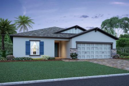 New construction Single-Family house 2589 Great Heron Avenue, Saint Cloud, FL 34771 Seagate- photo 0