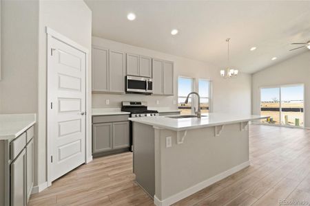 New construction Single-Family house 738 Anderson Street, Lochbuie, CO 80603 Maple- photo