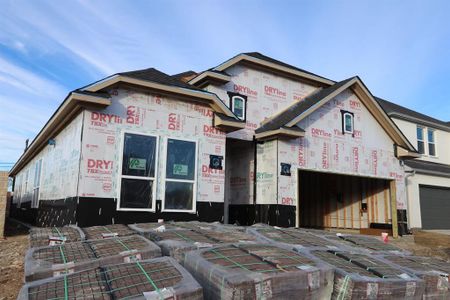 New construction Single-Family house 2016 Crestwood Lane, Celina, TX 75009 Merlot- photo 1 1