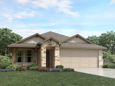 New construction Single-Family house St Thomas Dr & Easton Lane, Del Valle, TX 78617 - photo 0