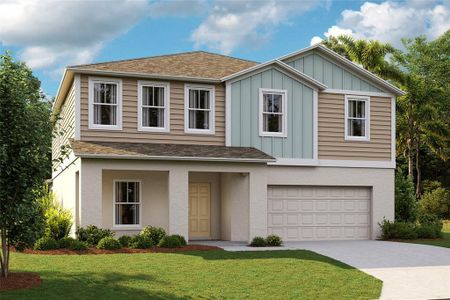New construction Single-Family house 12730 Halter Steer Road, Lithia, FL 33547 Gabriela- photo 0 0
