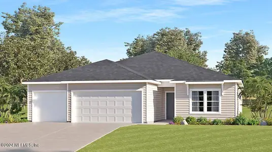 New construction Single-Family house 1592 Lachlan Circle, Jacksonville, FL 32218 Princeton II- photo 0