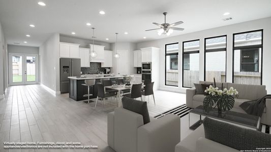 New construction Single-Family house 648 Vireos Street, New Braunfels, TX 78132 Design 2026W- photo 43 43