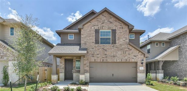 New construction Single-Family house 4710 Sand Clouds Drive, Katy, TX 77493 Holbrook T- photo