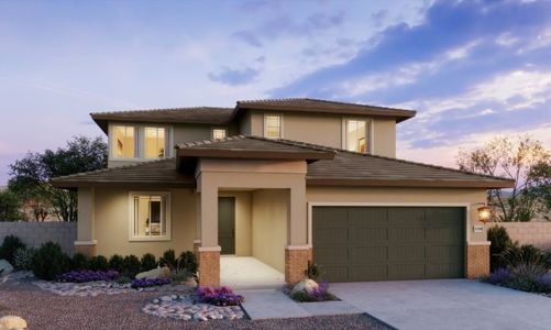 New construction Single-Family house Plan 4005 At The Residences Collection At Frontera, 22561 West Mohawk Lane, Surprise, AZ 85387 - photo