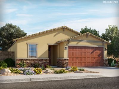 New construction Single-Family house 2594 E Rosario Mission Drive, Casa Grande, AZ 85194 Mason- photo 1 1