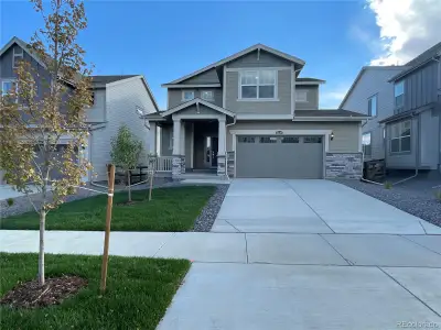 New construction Single-Family house 5538 Wisteria Avenue, Firestone, CO 80504 Evans- photo 0